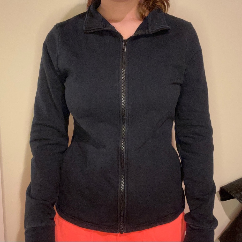 AMERICANS APPAREL black zip up